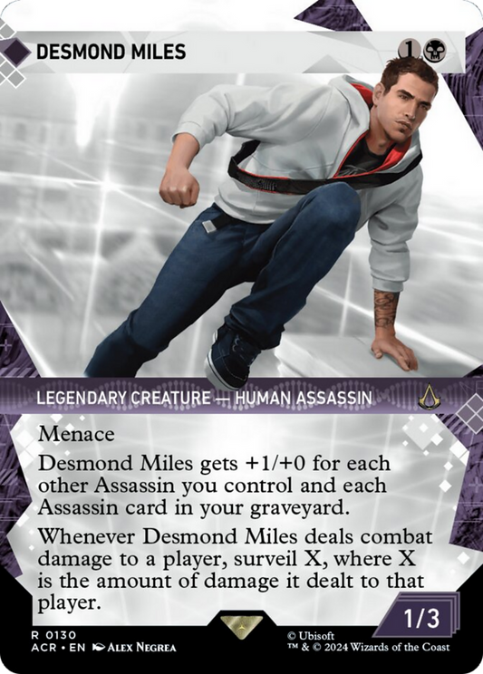 Desmond Miles (Showcase) [Assassin's Creed] [Foil]