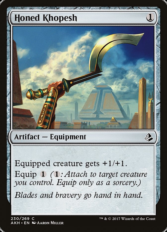 Honed Khopesh [Amonkhet] [Foil]
