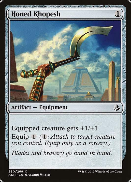 Honed Khopesh [Amonkhet] [Foil]
