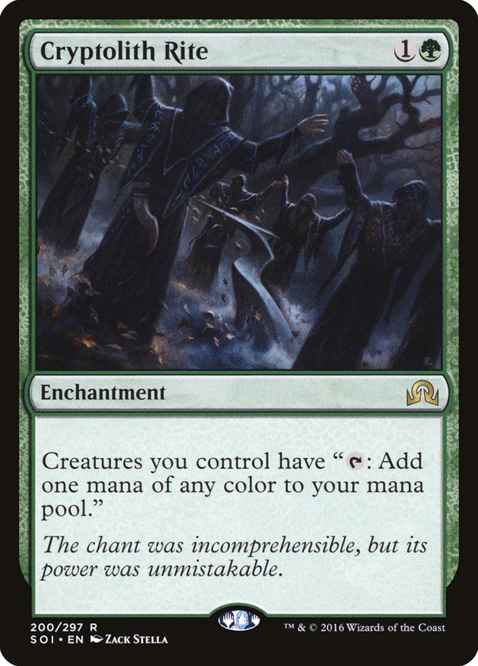 Cryptolith Rite [Shadows over Innistrad] [Foil]