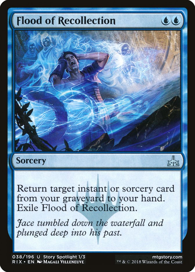 Flood of Recollection [Rivals of Ixalan] [Foil]