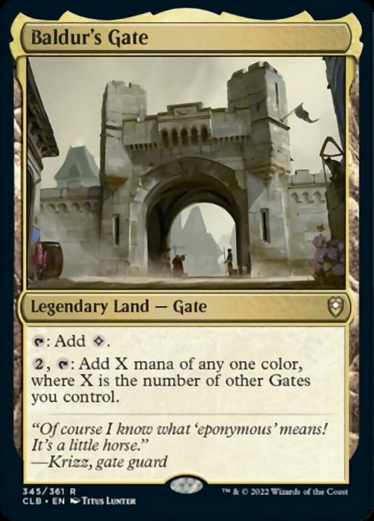 Baldur's Gate [Commander Legends: Battle for Baldur's Gate] [Foil]