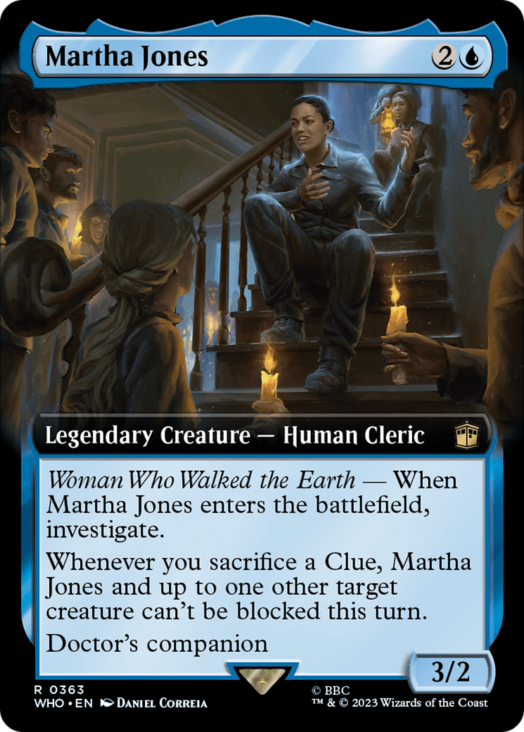 Martha Jones (Extended Art) [Doctor Who] [Foil]
