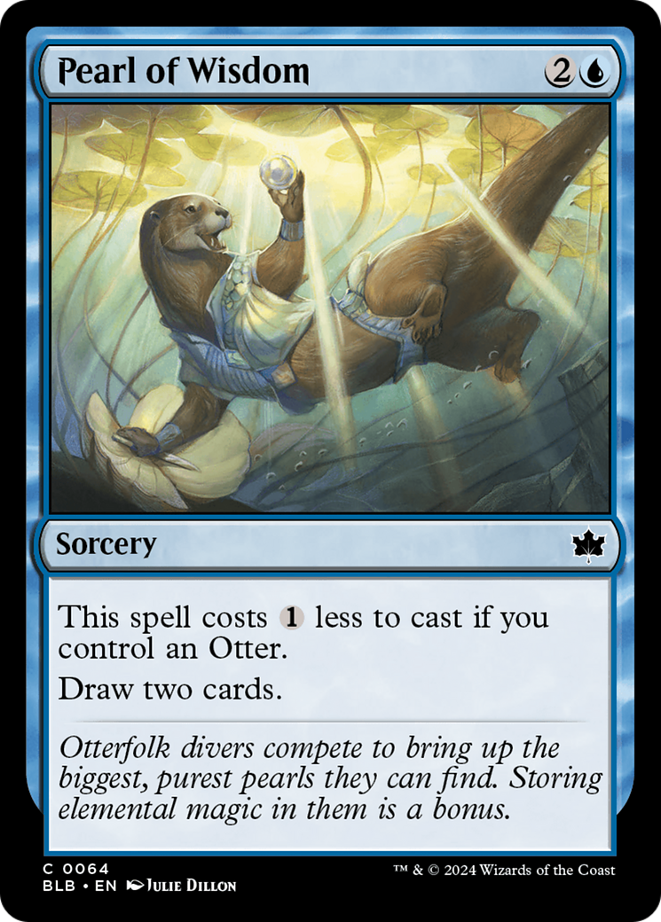 Pearl of Wisdom [Bloomburrow] [Foil]