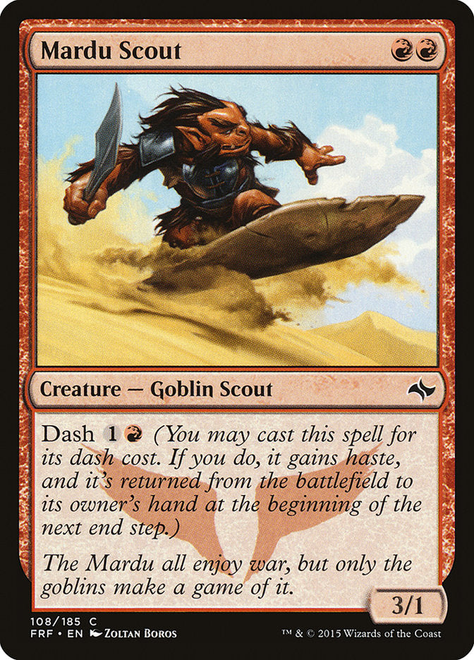 Mardu Scout [Fate Reforged] [Foil]