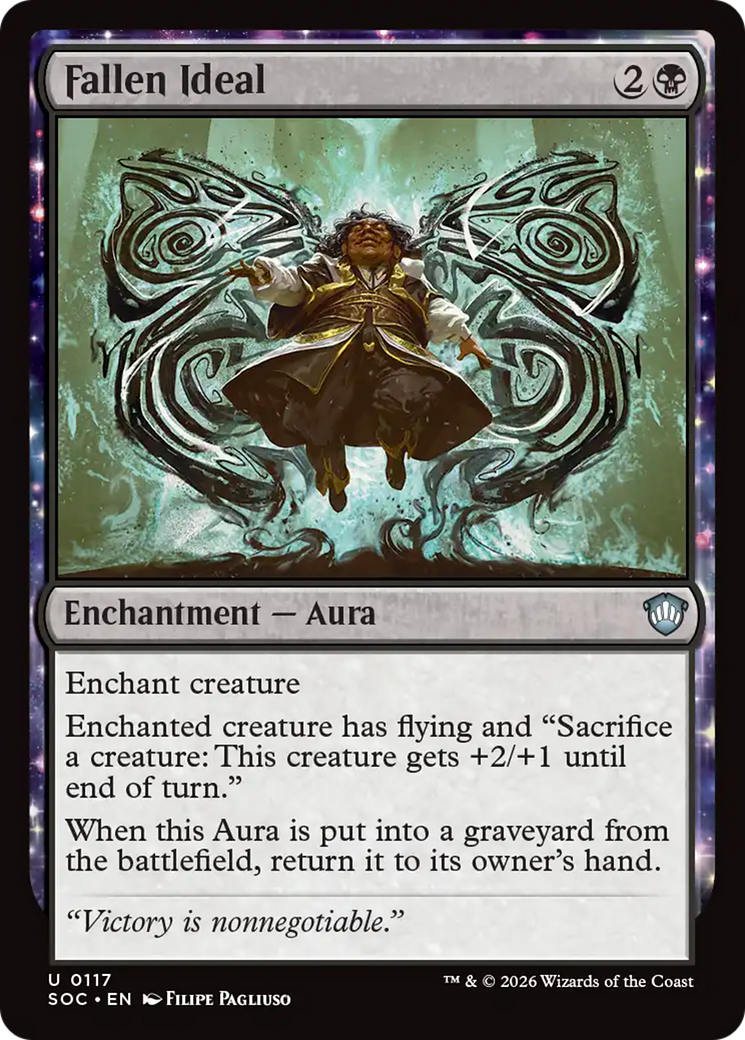Fallen Ideal [Secrets of Strixhaven Commander] [Foil]