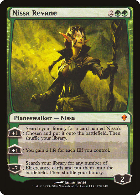 Nissa Revane [Zendikar] [Foil]