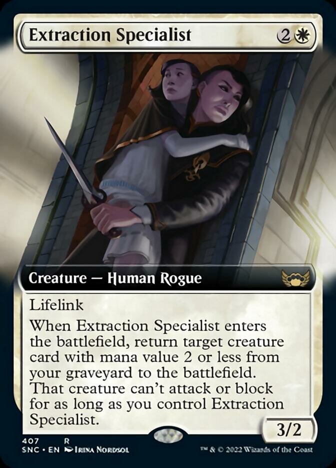 Extraction Specialist (Extended Art) [Streets of New Capenna] [Foil]