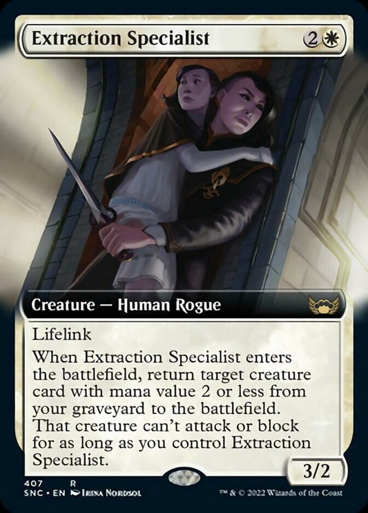Extraction Specialist (Extended Art) [Streets of New Capenna] [Foil]