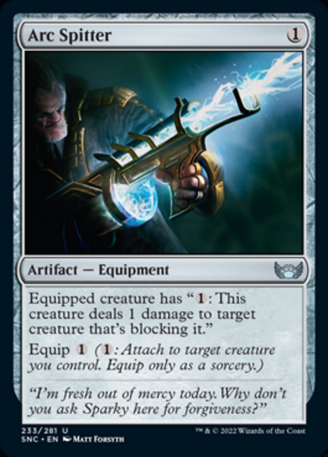 Arc Spitter [Streets of New Capenna] [Foil]