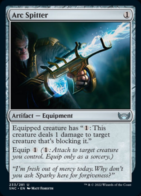 Arc Spitter [Streets of New Capenna] [Foil]