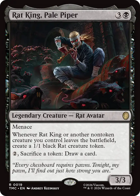 Rat King, Pale Piper [Teenage Mutant Ninja Turtles Commander]