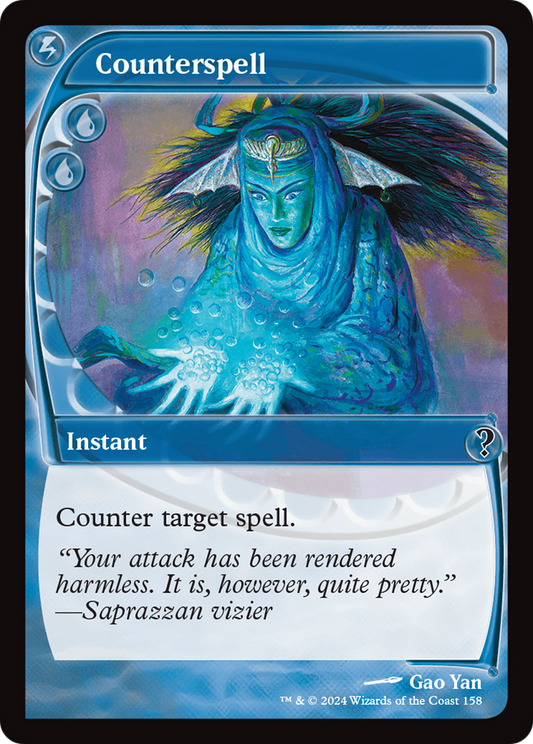 Counterspell (Future Sight) [Mystery Booster 2] [Foil]