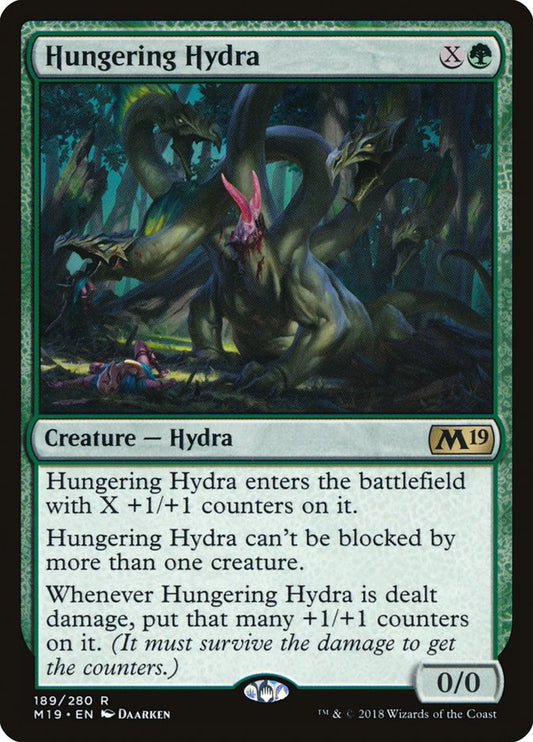 Hungering Hydra [Core Set 2019] [Foil]