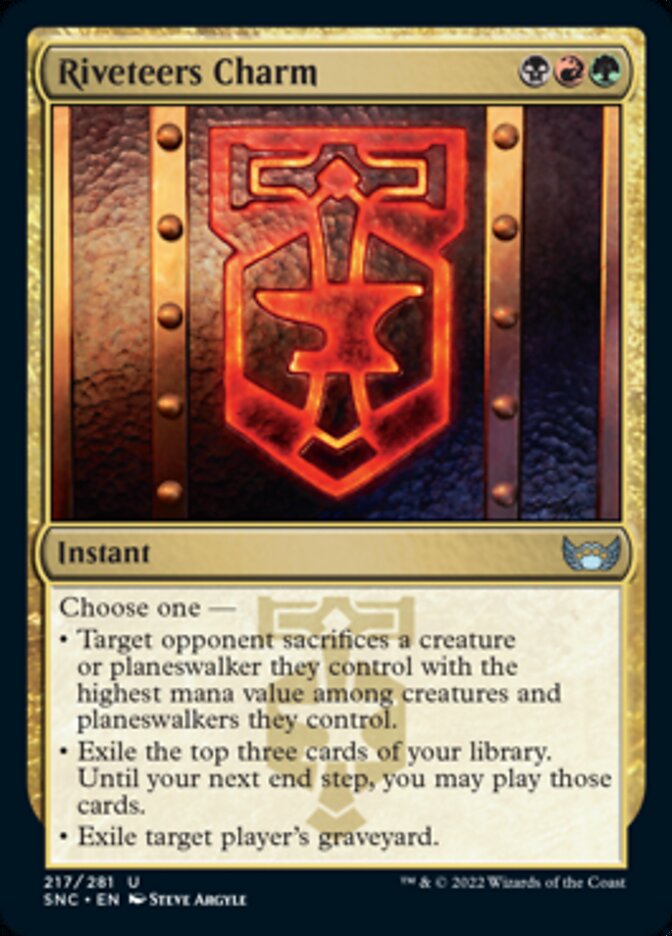 Riveteers Charm [Streets of New Capenna] [Foil]