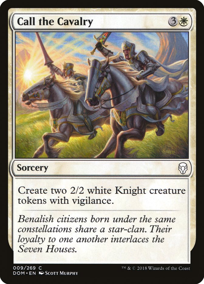 Call the Cavalry [Dominaria] [Foil]