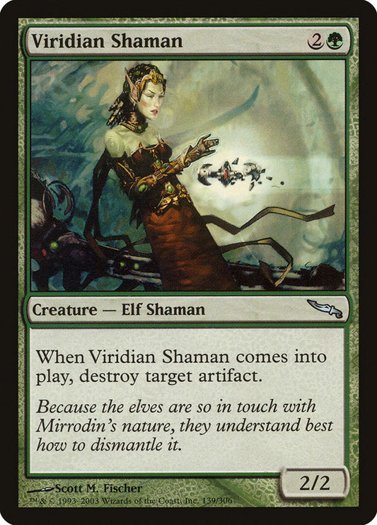 Viridian Shaman [Mirrodin] [Foil]