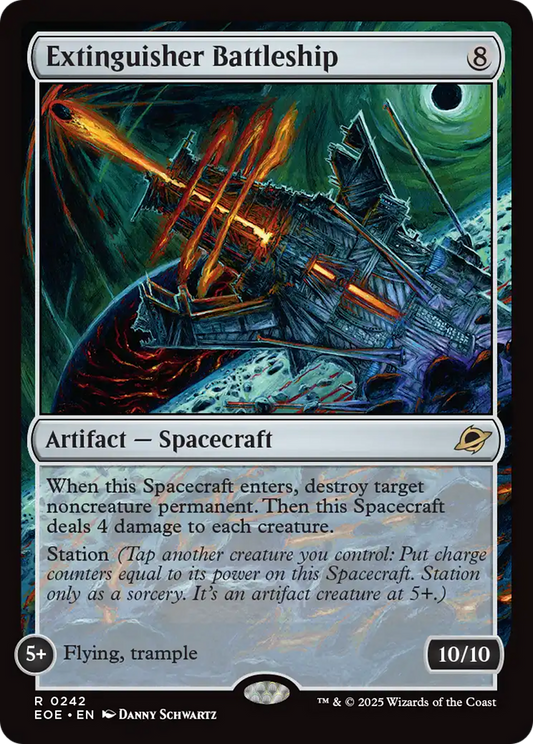 Extinguisher Battleship [Edge of Eternities] [Foil]