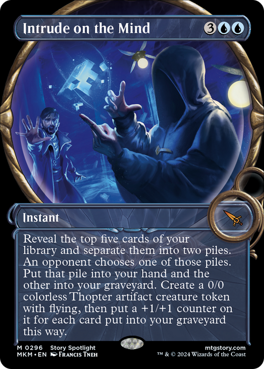 Intrude on the Mind (Showcase) [Murders at Karlov Manor] [Foil]