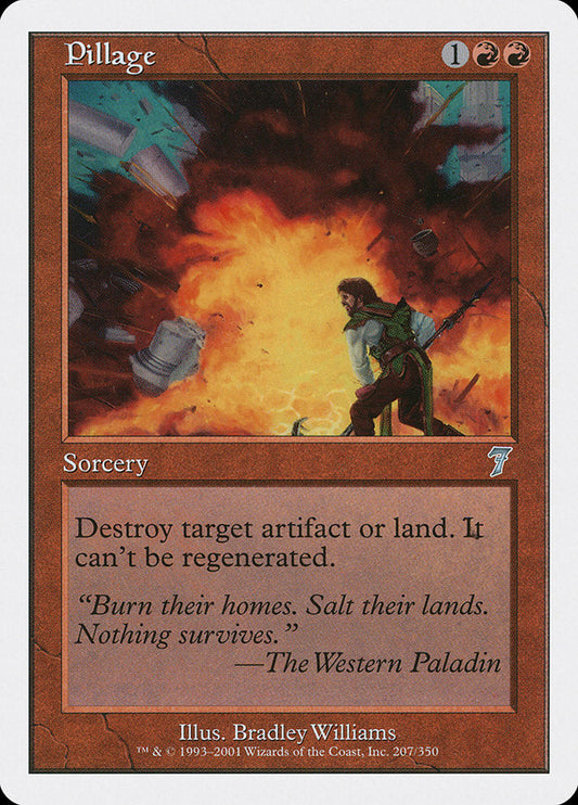 Pillage [Seventh Edition] [Foil]