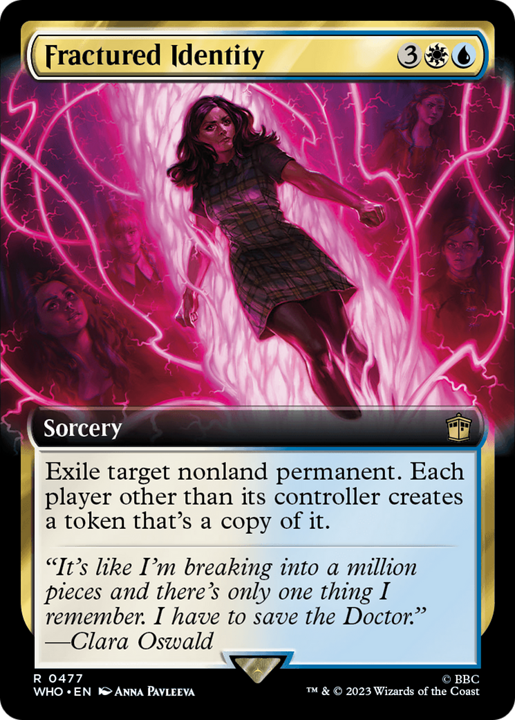 Fractured Identity (Extended Art) [Doctor Who] [Foil]