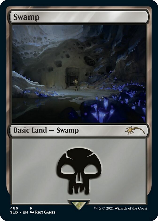 Swamp (486) [Secret Lair Drop Series] [Foil]