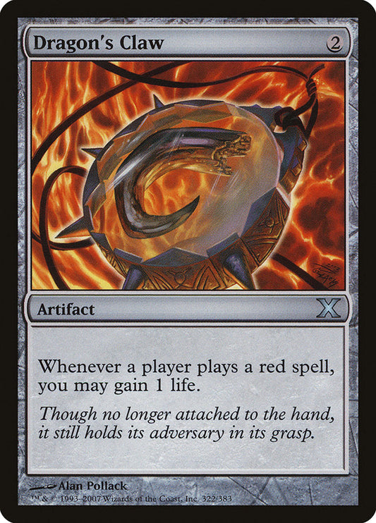 Dragon's Claw [Tenth Edition] [Foil]
