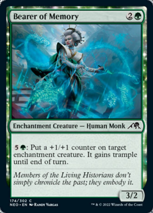 Bearer of Memory [Kamigawa: Neon Dynasty] [Foil]