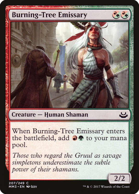 Burning-Tree Emissary [Modern Masters 2017] [Foil]