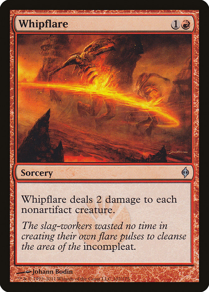 Whipflare [New Phyrexia] [Foil]