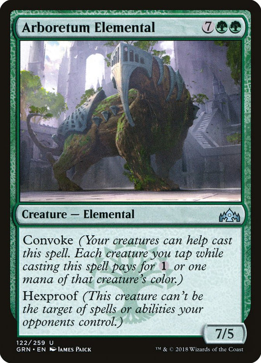 Arboretum Elemental [Guilds of Ravnica] [Foil]