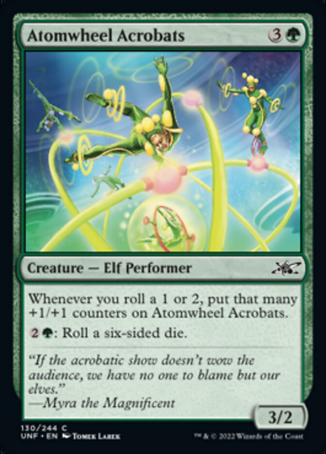 Atomwheel Acrobats [Unfinity] [Foil]