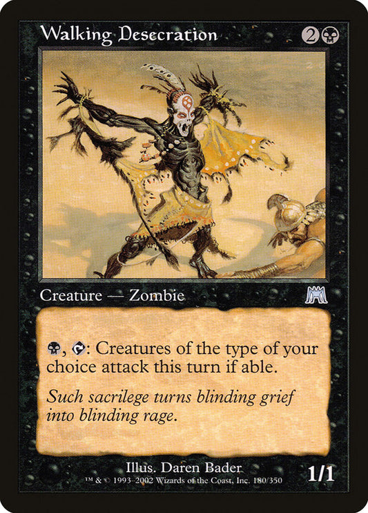 Walking Desecration [Onslaught] [Foil]