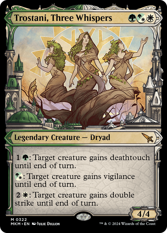 Trostani, Three Whispers (Showcase) (0322) [Murders at Karlov Manor] [Foil]