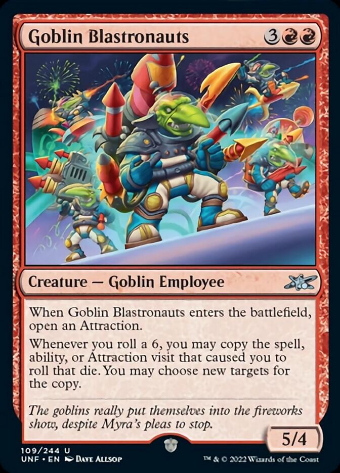 Goblin Blastronauts [Unfinity] [Foil]