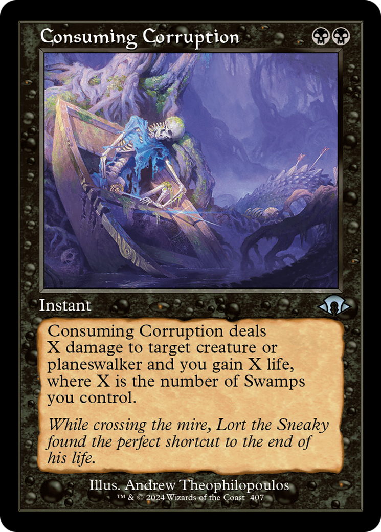 Consuming Corruption (Retro) [Modern Horizons 3] [Foil]