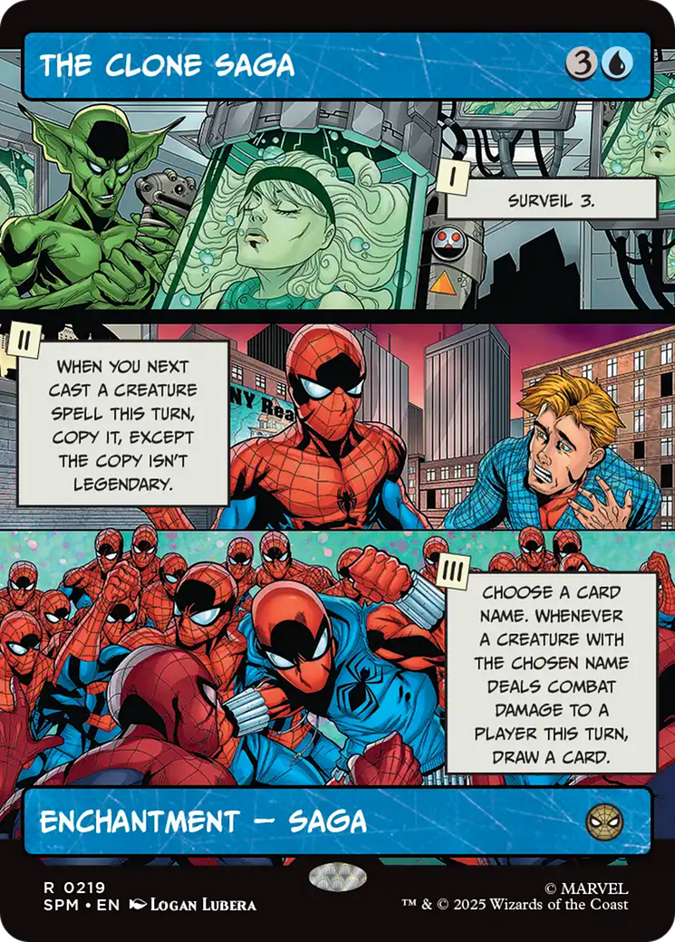 The Clone Saga (Borderless) [Marvel's Spider-Man] [Foil]