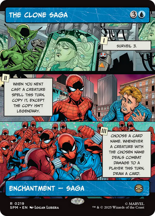 The Clone Saga (Borderless) [Marvel's Spider-Man] [Foil]