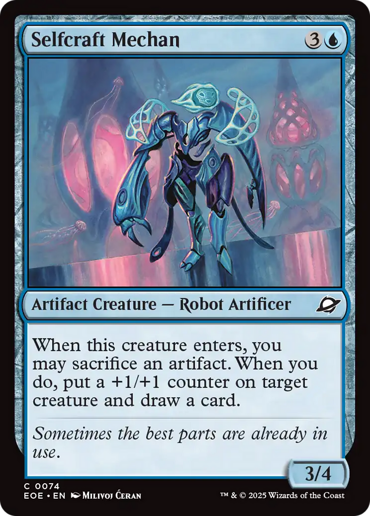 Selfcraft Mechan [Edge of Eternities] [Foil]