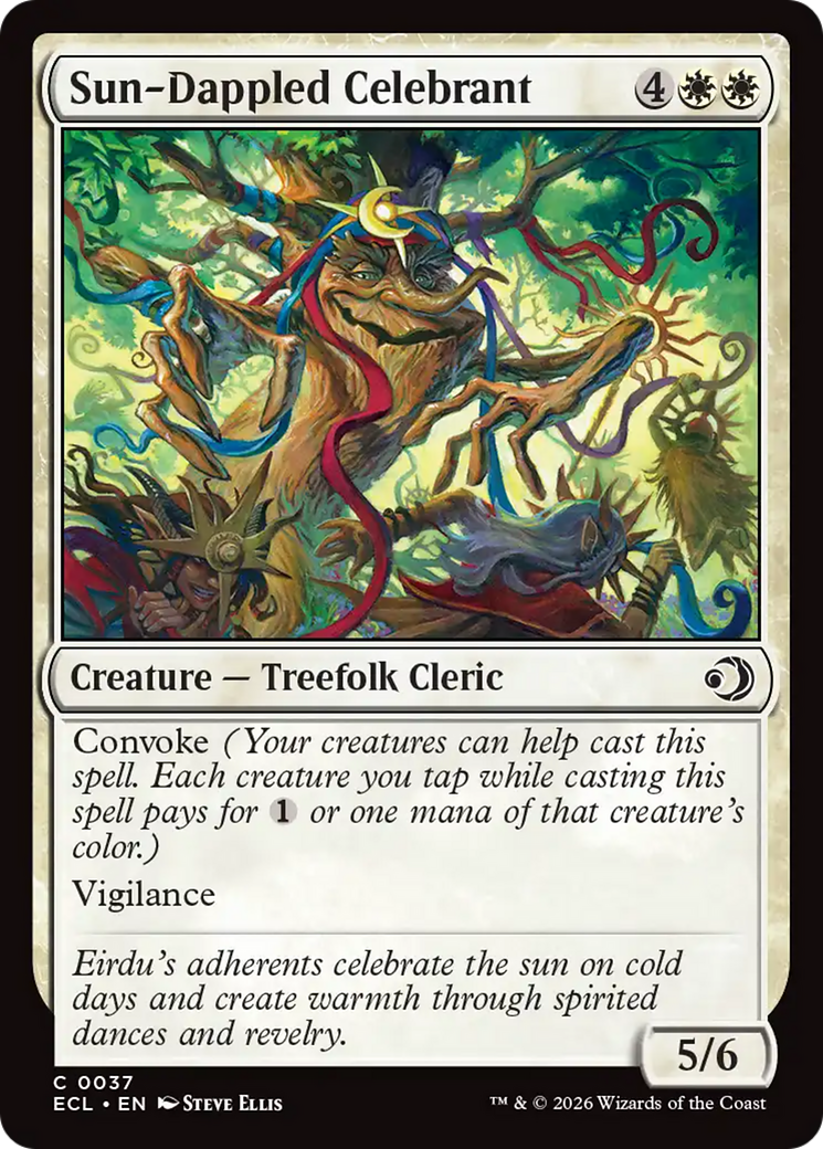 Sun-Dappled Celebrant [Lorwyn Eclipsed] [Foil]