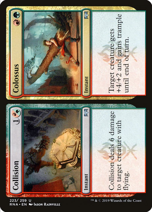 Collision // Colossus [Ravnica Allegiance] [Foil]