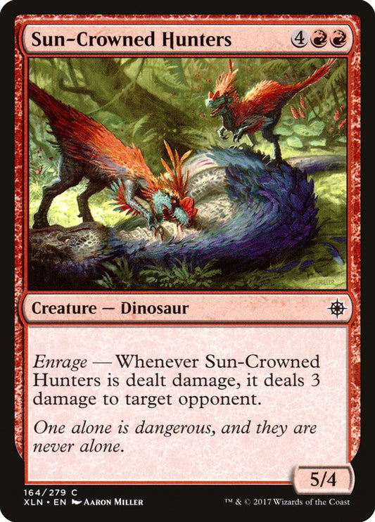 Sun-Crowned Hunters [Ixalan] [Foil]