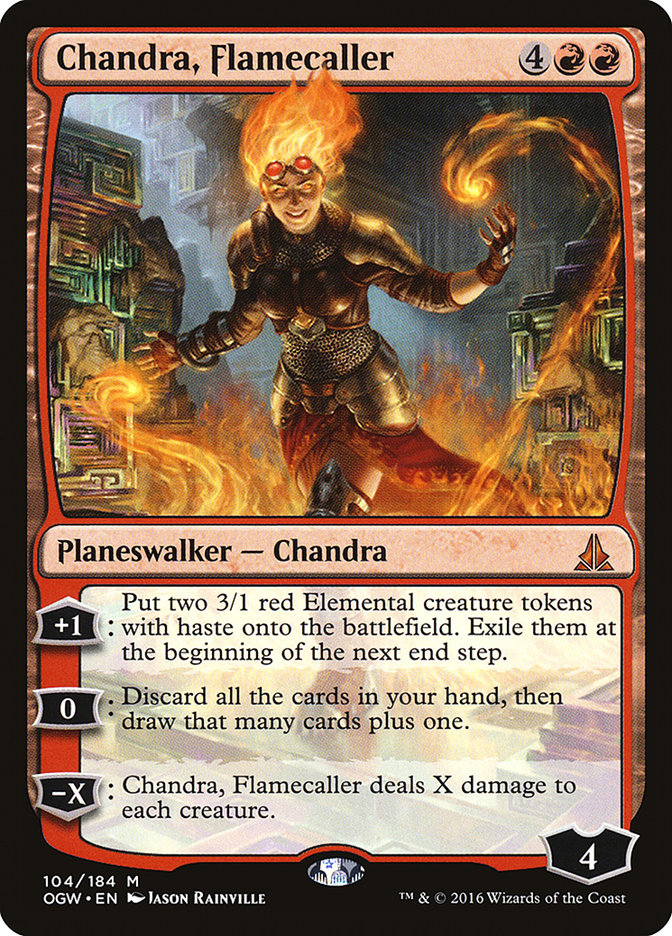 Chandra, Flamecaller [Oath of the Gatewatch] [Foil]