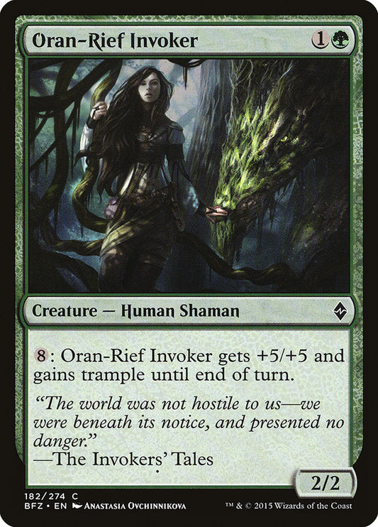 Oran-Rief Invoker [Battle for Zendikar] [Foil]