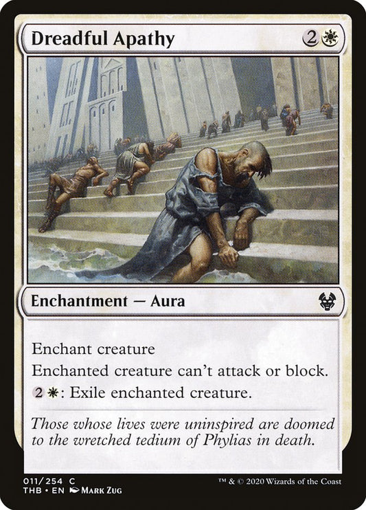 Dreadful Apathy [Theros Beyond Death] [Foil]