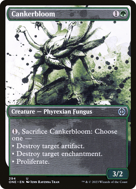 Cankerbloom (Showcase Ichor) [Phyrexia: All Will Be One] [Foil]