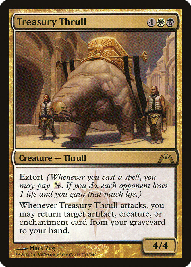 Treasury Thrull [Gatecrash] [Foil]
