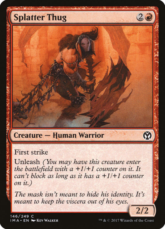 Splatter Thug [Iconic Masters] [Foil]