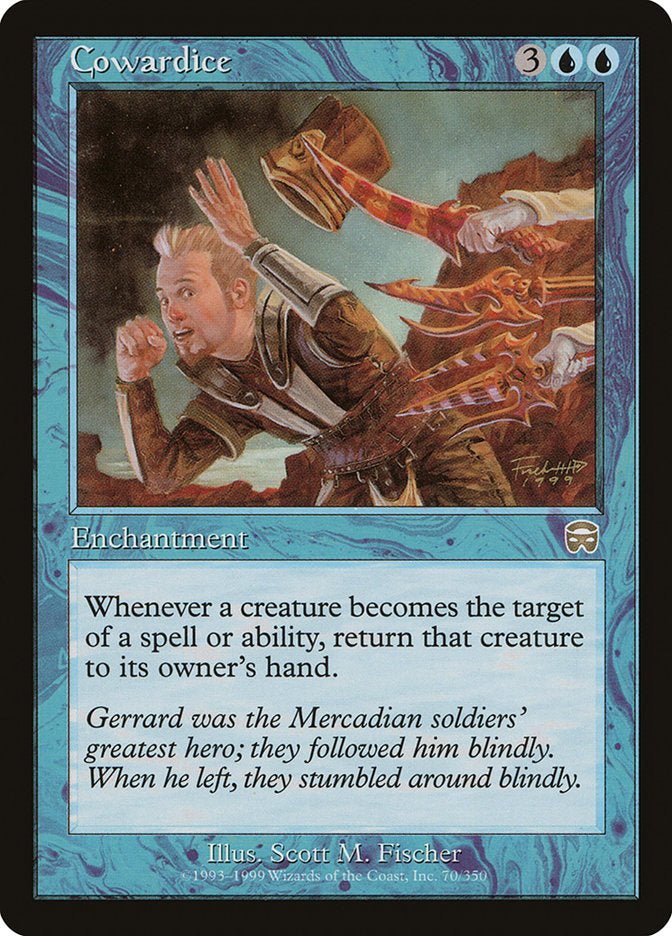 Cowardice [Mercadian Masques] [Foil]