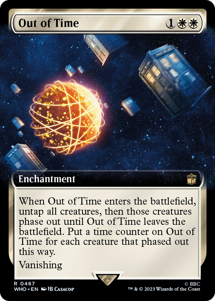 Out of Time (Extended Art) [Doctor Who] [Foil]